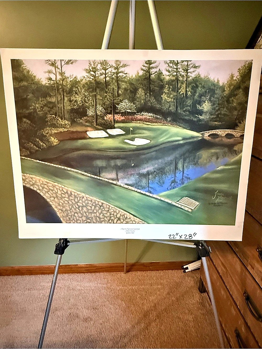 Augusta National Golf Club Amen Twelve Golden Bell (Bridges)